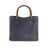 GUCCI Borsa Shopper Vintage in Pelle Col. Grigio Diana Bamboo M