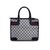 GUCCI Borsa a Mano Vintage in Tela Col. Blu Ophidia M