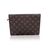 LOUIS VUITTON Pochette Vintage in Tela Col. Marrone Rabat S