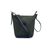 GUCCI Borsa a Tracolla Vintage in Camoscio Col. Verde Interlocking M