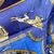 HERMES Foulard Vintage in Seta Col. Blu Carre 90