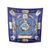 HERMES Foulard Vintage in Seta Col. Blu Carre 90