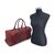 GUCCI Borsa da Viaggio in Camoscio Col. Bordeaux Ophidia L