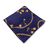 CELINE Foulard in Seta Col. Blu