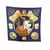 HERMES Foulard Vintage in Seta Col. Blu Carre 90