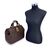 GUCCI Borsa da Viaggio Vintage in Pelle Col. Marrone M