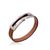 HERMES Bracciale in Pelle Col. Marrone Pousse Pousse