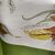 GUCCI Foulard Vintage in Seta Col. Verde Funghi (Mushrooms)