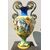 Large majolica vase with historiated decoration.Signed by SCAPesaro.Molaroni manufacture.     