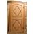 ptl517 - lacquered door with frame, 18th century, cm l 130 xh 259     