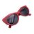 VALENTINO GARAVANI Occhiali da Sole in Plastica Col. Rosso Rockstud