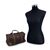 GUCCI Borsa a Mano Vintage in Tela Col. Marrone Boston M