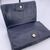 BOTTEGA VENETA Pochette Vintage in Pelle Col. Blu Pouch S