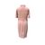 CHANEL Vestito in Lana Col. Rosa La Petite Veste Noire 42