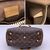 LOUIS VUITTON Borsa a Mano in Tela Col. Marrone Tivoli M