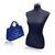 PRADA Borsa Shopper in Tela Col. Blu Tessuto S