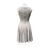 ALAIA Vestito in Viscosa Col. Beige 42
