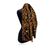 VERSUS Foulard Vintage in Seta Col. Marrone Scialle