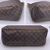 LOUIS VUITTON Borsa Shopper in Tela Col. Marrone Delightful M