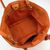 PRADA Borsa Shopper in Pelle Col. Arancione Galleria M