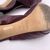 DIOR Scarpe con Tacco in Pelle Col. Viola Miss Dior Peep Toes 40