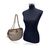 DIOR Borsa a Tracolla Vintage in Tela Col. Beige <p style="text-align: left">Vintage Christian Dior beige logo canvas shoulder bag with brown leather trim. Gold metal CD logo on the front. Upper zipper closure. Gold metal interwoven leather shoulder strap