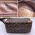 LOUIS VUITTON Borsa a Tracolla Vintage in Tela Col. Marrone Nil M