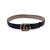 GUCCI Cintura in Pelle Col. Nero GG Buckle