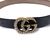 GUCCI Cintura in Pelle Col. Nero GG Buckle
