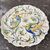 Antico piatto maiolica  Angelo Minghetti Bologna fine 800 . Misura cm 33 