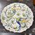 Antico piatto maiolica  Angelo Minghetti Bologna fine 800 . Misura cm 33 