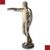 SCULTURA DI MODELLO ANATOMICO MUSCOLARE XIX SECOLO