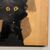 ARMANDO TESTA, Gatto nero, serigrafia su legno, firmata, 1960
