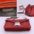 MIU MIU Borsa a Tracolla in Pelle Col. Rosso RR1926 S