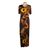 La Mendola Vestito in Seta Col. Grigio Evening Gown 44