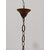 Lampadario stile Impero - mongolfiera con cristalli in vetro ed ottone -metà 900