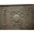 P259 - Grande piastra in ghisa, con colonne, epoca '800, misure cm L 89 x H 82