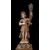 Bella coppia di angeli cerofori in legno policromo Italia Centrale XVI secolo