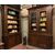 LIB160 - N. 3 mobili/ librerie in noce e pioppo, epoca '800, misure diverse