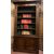 LIB160 - N. 3 mobili/ librerie in noce e pioppo, epoca '800, misure diverse