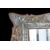 Particolarissima specchiera del 1900 con cornice in Pelle dipinta