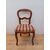 Sedia luigi filippo noce fine '800 - poltroncina