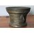 Antico mortaio in bronzo spettacolare 1859 con Stemma e nome  Farmacia. Mis h 17 diametro cm 24 