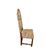 Set di 4 sedie stile Rinascimento – Legno di noce, imbottitura in gobelin