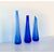 Vaso vetro di Murano blu