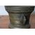 Antico mortaio in bronzo spettacolare 1859 con Stemma e nome  Farmacia. Mis h 17 diametro cm 24 