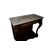 Consolle Italiana Stile Carlo X di inizio 1800 in legno di noce