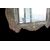 Particolarissima specchiera del 1900 con cornice in Pelle dipinta