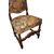 Set di 4 sedie stile Rinascimento – Legno di noce, imbottitura in gobelin