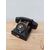 Telefono bachelite nero Siemens anni 40-50 funzionante - apparecchio telefonico